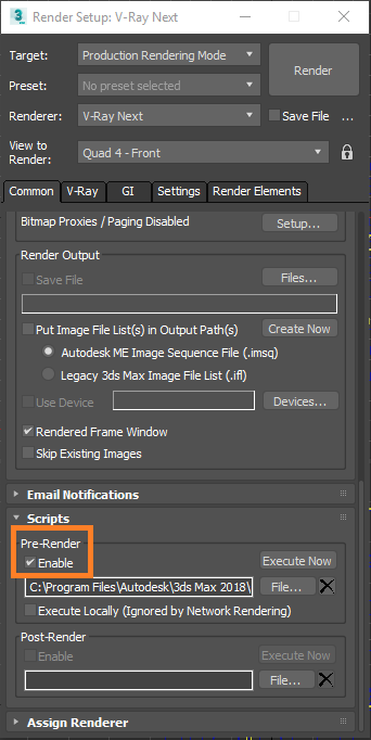 scripts menu 3dmax